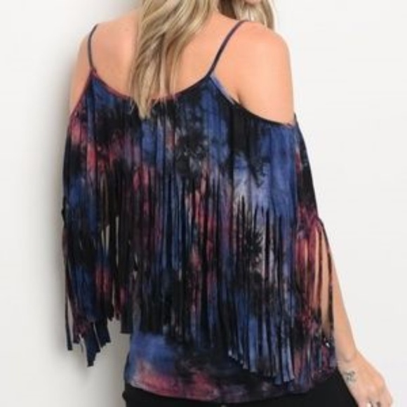 TIE DYE AND FRINGE - Picture 3 of 3